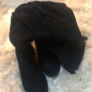 black slouchy boot size 9